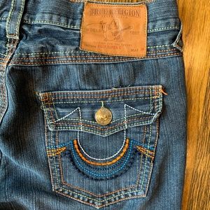 True Religion Billy Super T Capri Size 34